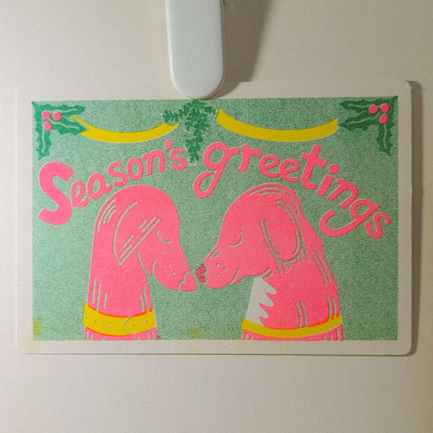 Risograph Holiday Art Postcard Pack