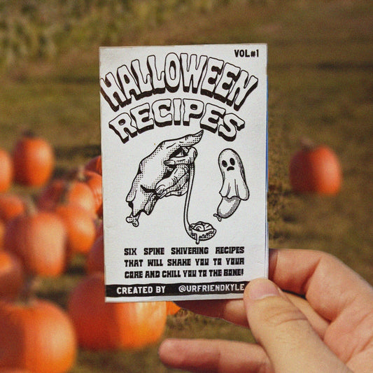 Halloween Recipe Mini Zine