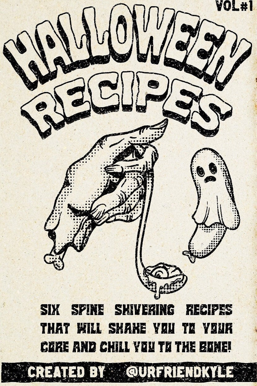 Halloween Recipe Mini Zine