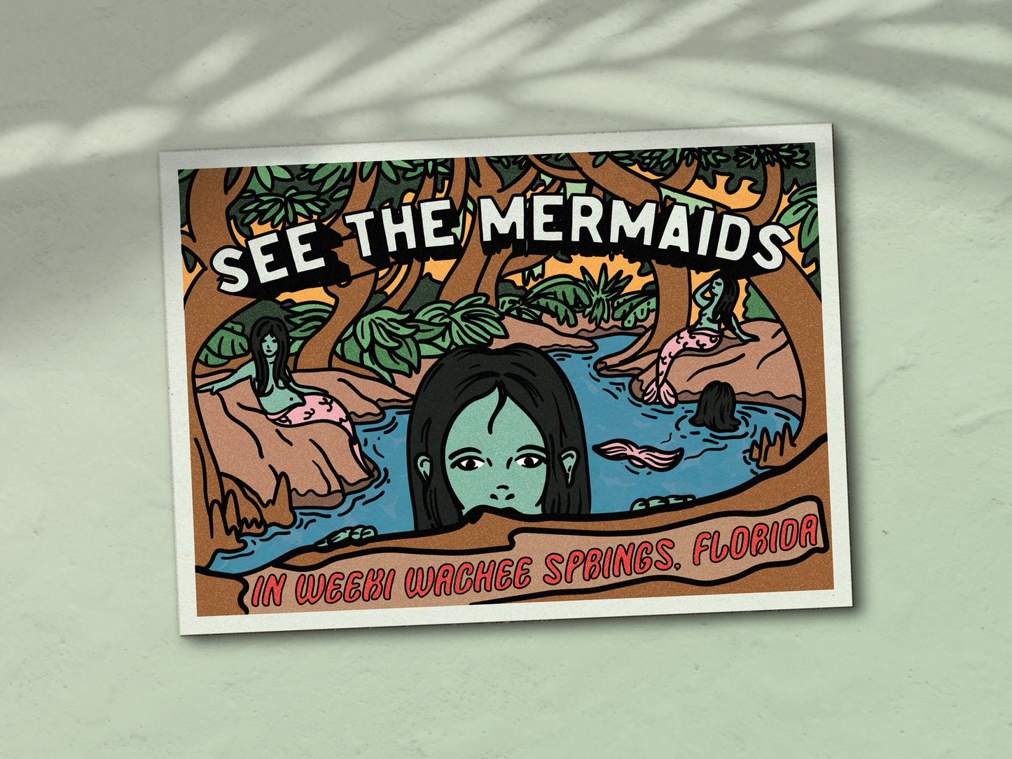 Florida Cryptid Postcard Series