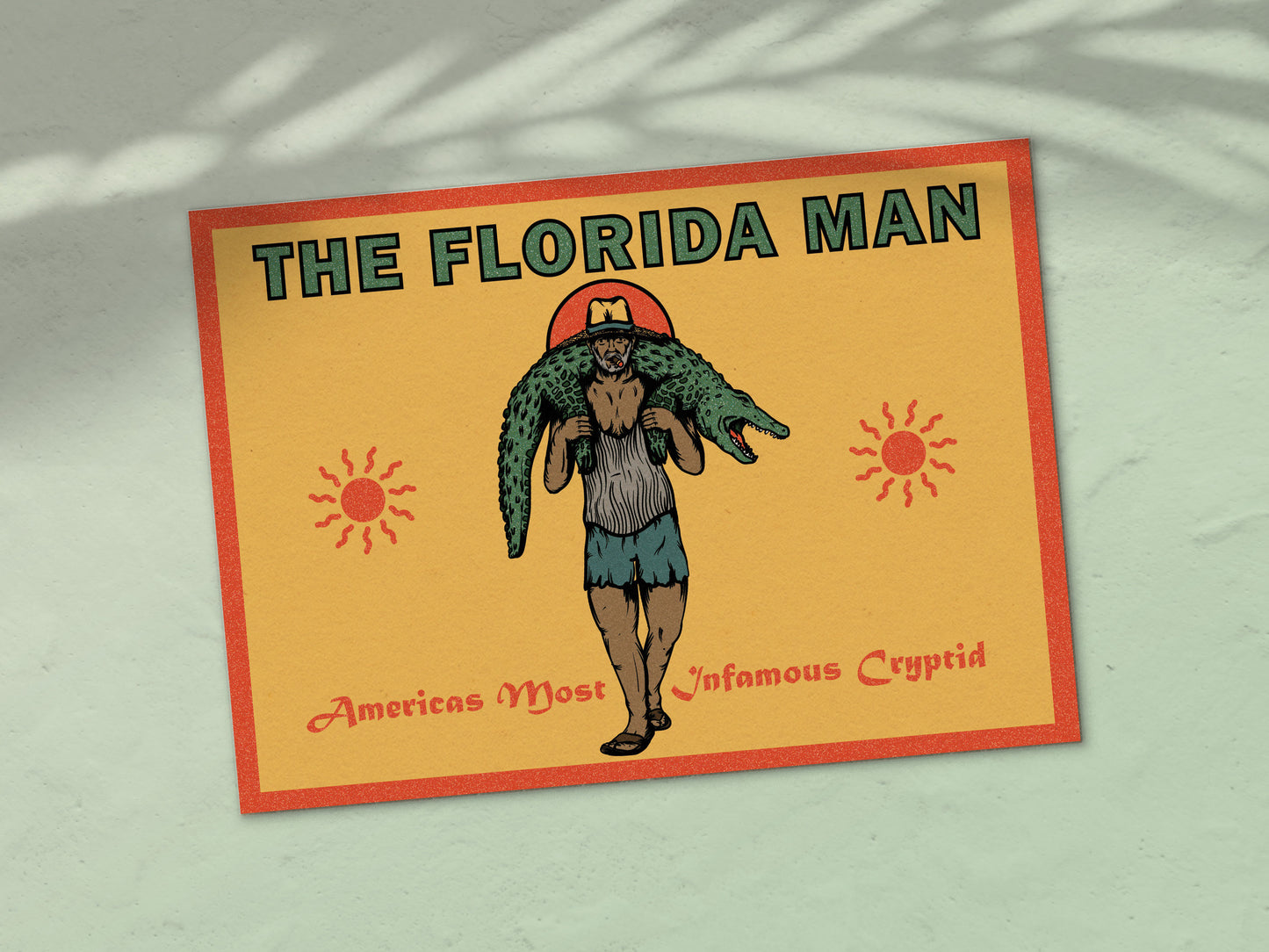 Florida Cryptid Postcard Series