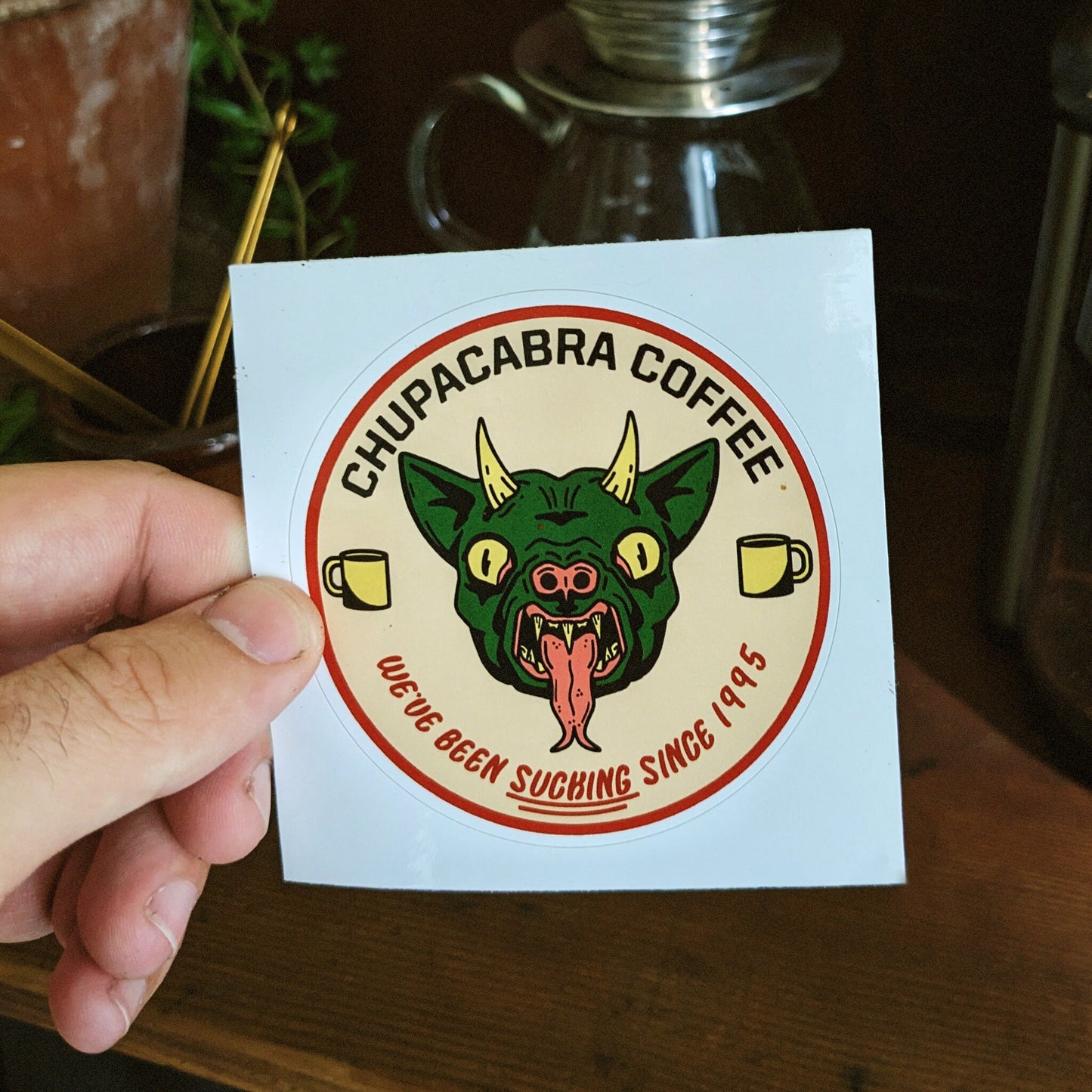 Chupacabra Cryptid Sticker